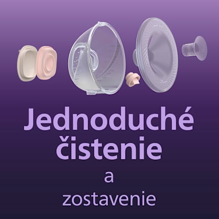 Elektrická odsávačka materského mlieka Hands-Free PHILIPS AVENT