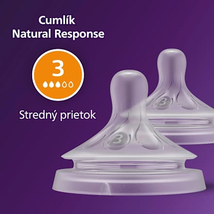 Súprava cumlíkov Natural Response Mix PHILIPS AVENT