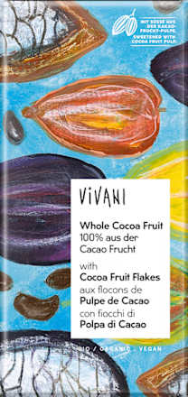 Schokolade, Whole Cocoa Fruit Vivani