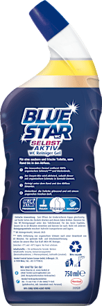 WC Reiniger Gel Selbst Aktiv Meeres Frische BLUE STAR