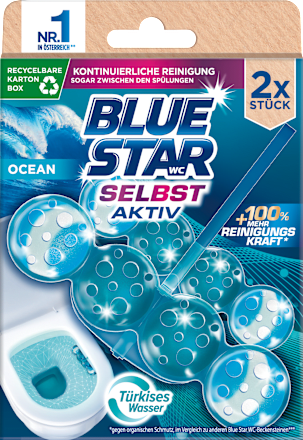 WC-Stein Türkis Aktiv+ Ocean BLUE STAR