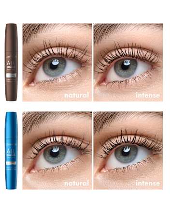 Mascara Allround Waterproof 010 Blackest Black CATRICE
