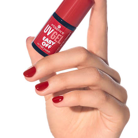 UV Gel Nagellack UV Gel Easy Off 09 Lady In Red essence