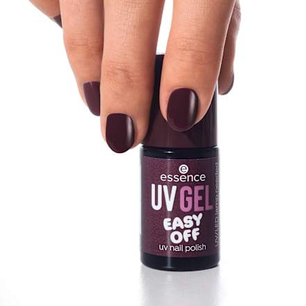 UV Gel Nagellack UV Gel Easy Off 12 Aubergenius essence