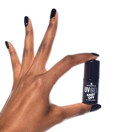 UV Gel Nagellack UV Gel Easy Off 16 Back To Black essence