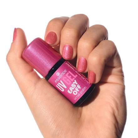 UV Gel Nagellack UV Gel Easy Off 06 Grape The Spark essence