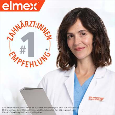 Zahnpasta Kinder Junior 6-12 Jahren (2x75ml) elmex