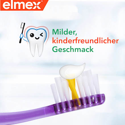 Zahnpasta Kinder Junior 6-12 Jahren (2x75ml) elmex