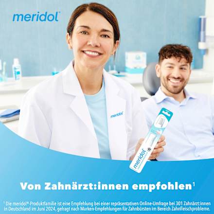 Zahnbürste Zahnfleischschutz sanft (Doppelpack) meridol