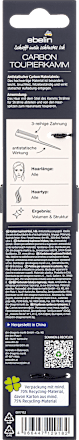 Toupierkamm Carbon ebelin PROFESSIONAL