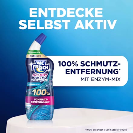 WC-Reiniger Gel Selbst Aktiv Ozeanfrische WC-Frisch