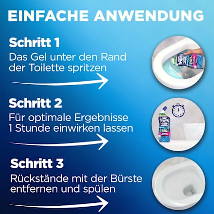 WC-Reiniger Gel Selbst Aktiv Ozeanfrische WC-Frisch