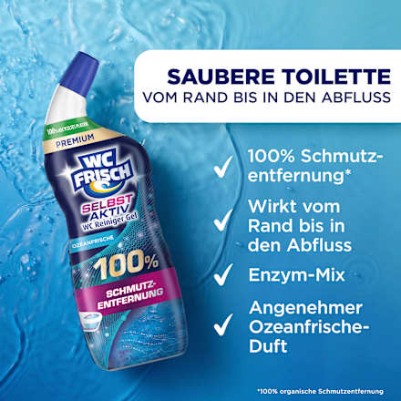 WC-Reiniger Gel Selbst Aktiv Ozeanfrische WC-Frisch