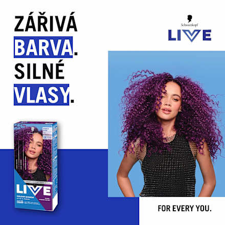 LIVE barva na vlasy Purple Punk 94 Schwarzkopf LIVE