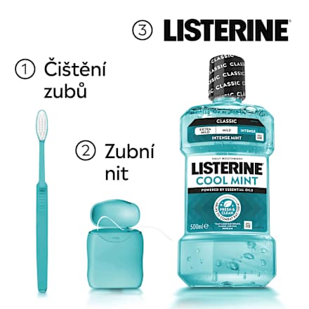ústní voda Cool Mint Listerine