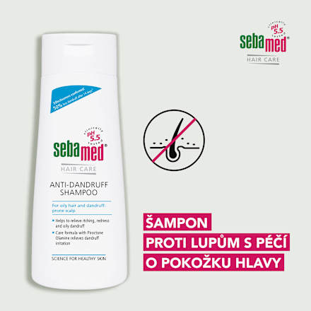 šampon na vlasy proti lupům sebamed