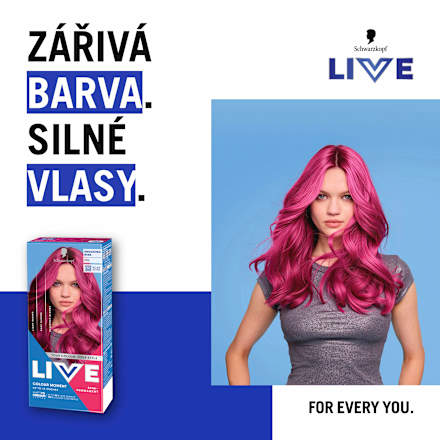 LIVE barva na vlasy Shocking Pink 93 Schwarzkopf LIVE