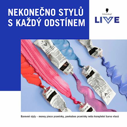 LIVE barva na vlasy Pillar box Red 92 Schwarzkopf LIVE