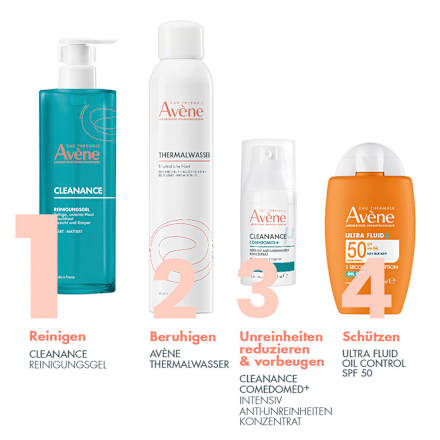 Avène Cleanance Reinigungsgel unreine Haut Avène