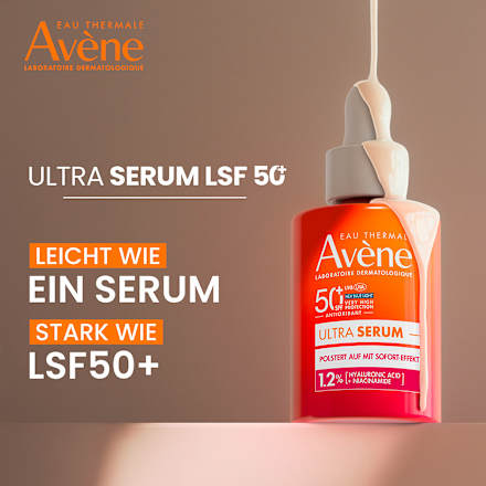Avène Sun Ultra Serum mit Sofort-Effekt LSF50+ Avène