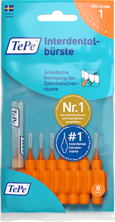 Interdentalbürsten orange 0,45 mm ISO 1 TePe