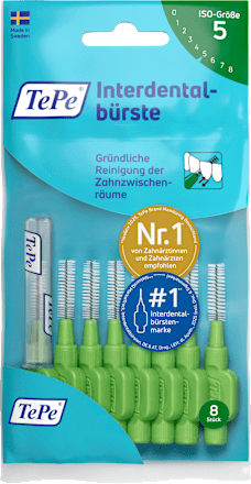 Interdentalbürsten grün 0,8 mm ISO 5 TePe