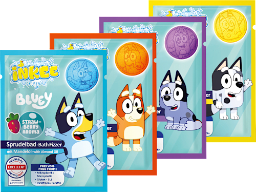 Kinder Badezusatz Sprudelbad Bade Fizzer Bluey sortiert CRAZE