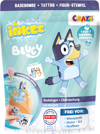 Badekugel Inkee Bluey sortiert CRAZE