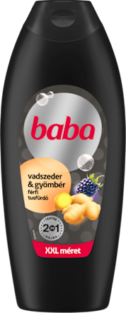 Férfi tusfürdő vadszeder és gyömbér baba