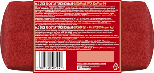 Poklon-paket Tomorrowland + torbica Old Spice