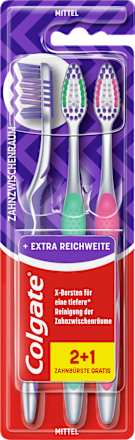 Zahnbürste Flex Zone mittel Dreierpack Colgate