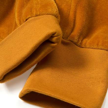 Overall aus Velours mit Mitwachsfunktion & Fuchs-Motiv, braun, Gr. 62 ALANA