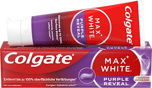 Zahnpasta Max White Purple Reveal Colgate