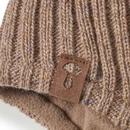 Strickmütze, braun, Gr. 44/45 PUSBLU