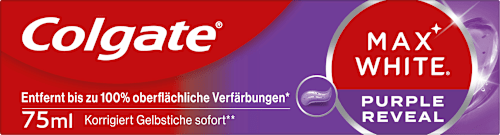Zahnpasta Max White Purple Reveal Colgate