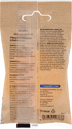 Bureți cosmetici, diverse variante ebelin
