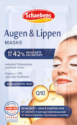 Augen- und Lippenmaske Schaebens