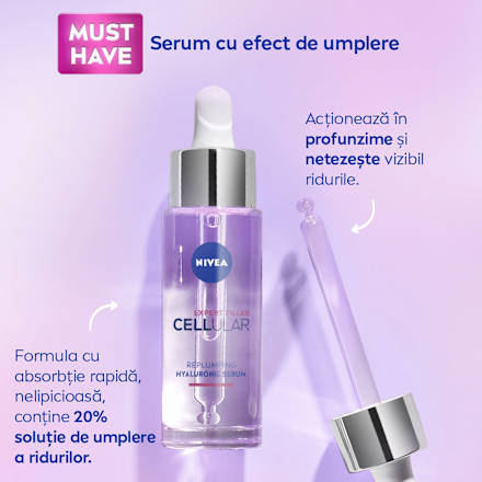 Ser cellular anti-îmbătrânire pentru față NIVEA