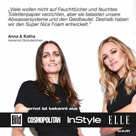 Feuchtschaum für Toilettenpapier Mini Shea nevernot
