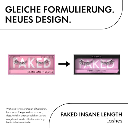 Künstliche Wimpern Insane Length (1 Paar) CATRICE