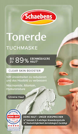 Tuchmaske Tonerde Schaebens