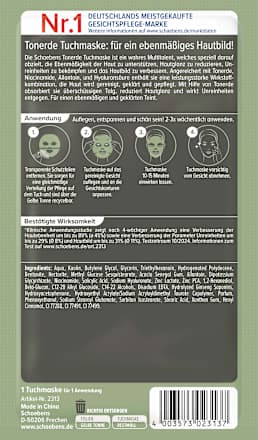 Tuchmaske Tonerde Schaebens