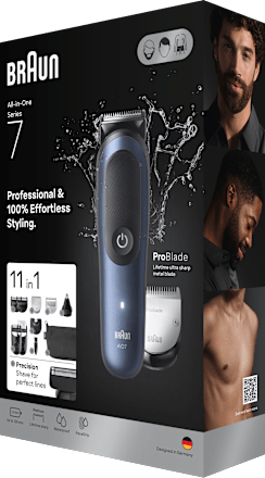 Elektrischer Rasierer Style Kit 7 All-In-One 7540 Braun