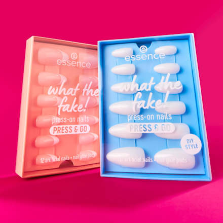 Umelé nechty What The Fake! Press & Go 01 French Nails essence