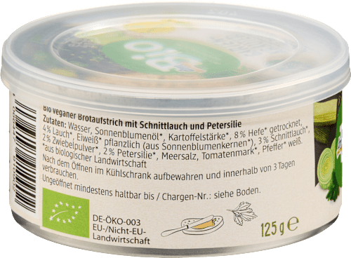 Paté vegano alle erbe aromatiche dmBio
