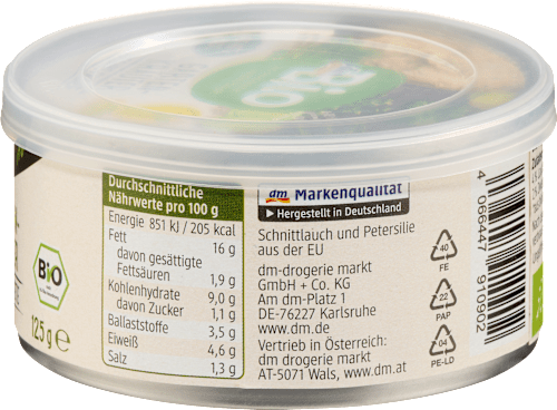 Paté vegano alle erbe aromatiche dmBio