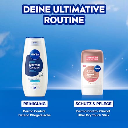 Antitranspirant Deostick Derma Control Clinical Trockenes Hautgefühl NIVEA