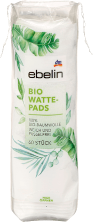 Wattepads Bio GOTS-zertifiziert ebelin