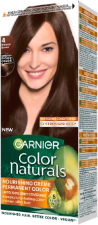 Крем-боя за коса, Nr. 4 Natural Brown GARNIER Color naturals