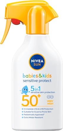 Spray de protecție solară copii - piele sensibilă SPF 50+ NIVEA SUN